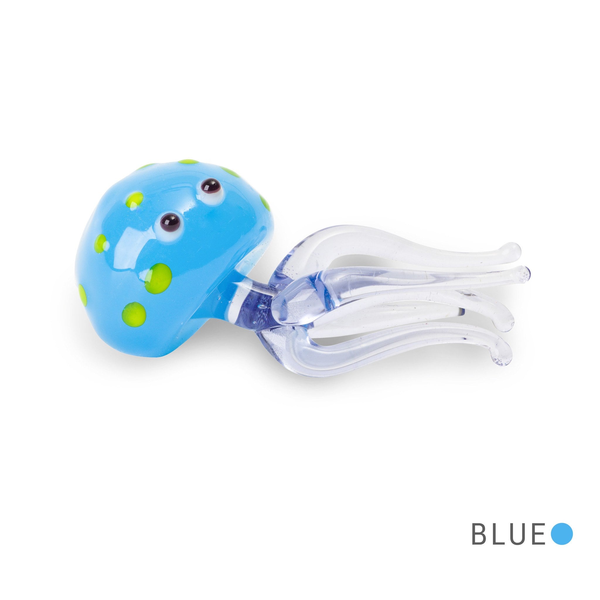 MARY the jellyfish Collectible Miniature Glass Figurine in Tynies Collector's Frame