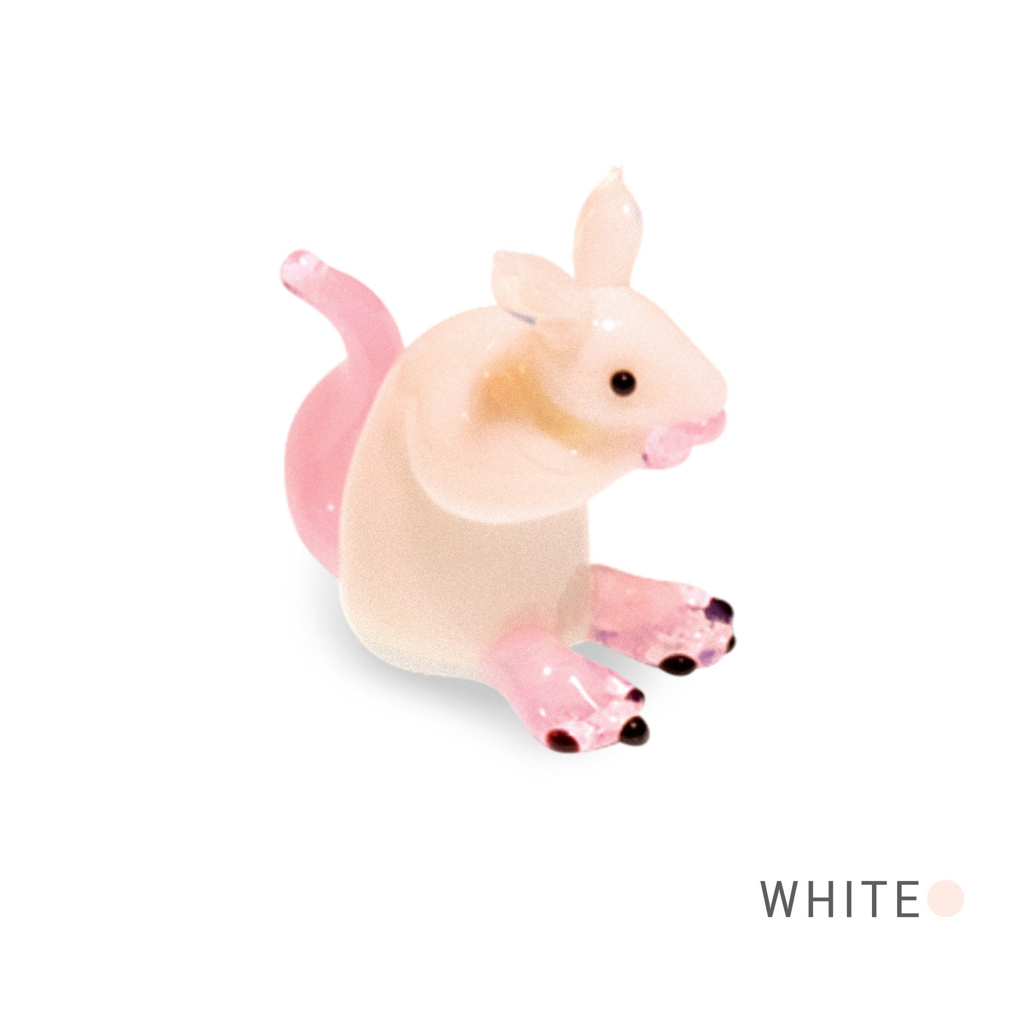 Mik the Mice Collectible Miniature Glass Figurine in Tynies Collector's Frame