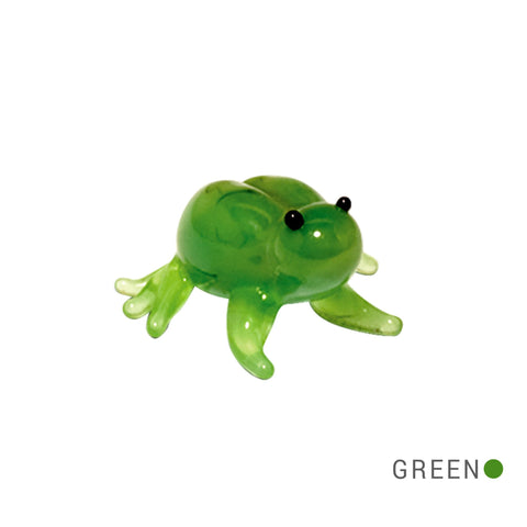 HOP the Grasshopper Collectible Miniature Glass Figurine in Tynies Collector's Frame