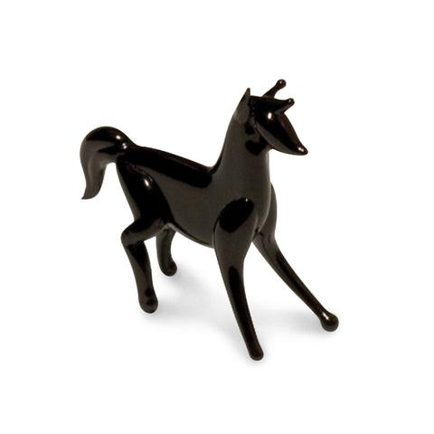 Bam the Deer Collectible Miniature Glass Figurine in Tynies Collector's Frame