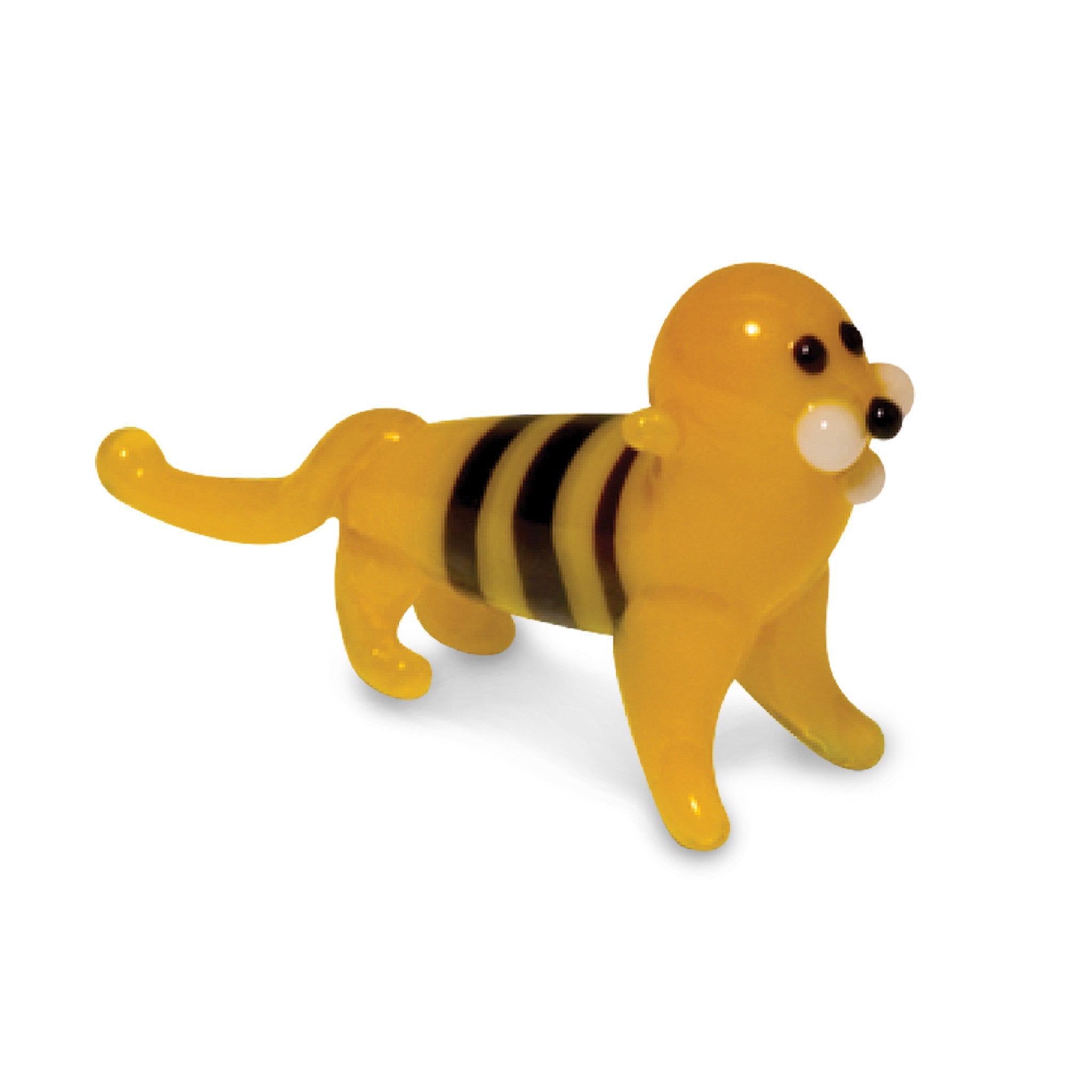 Tig the Sea Otter Collectible Miniature Glass Figurine in Tynies Collector's Frame