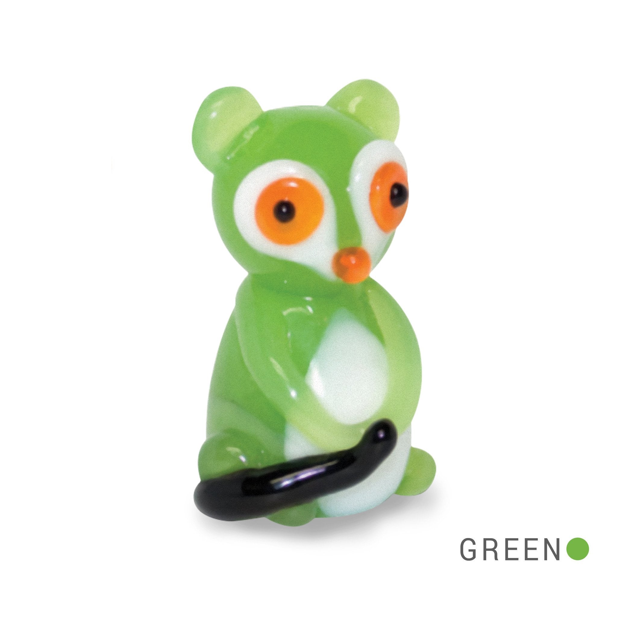 Tiny the Tarsier Collectible Miniature Glass Figurine in Tynies Collector's Frame