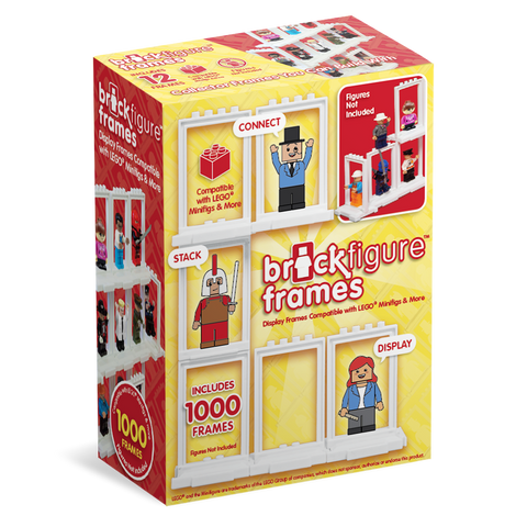 Brick Figure Frames 1000-Pack for LEGO Minifigures