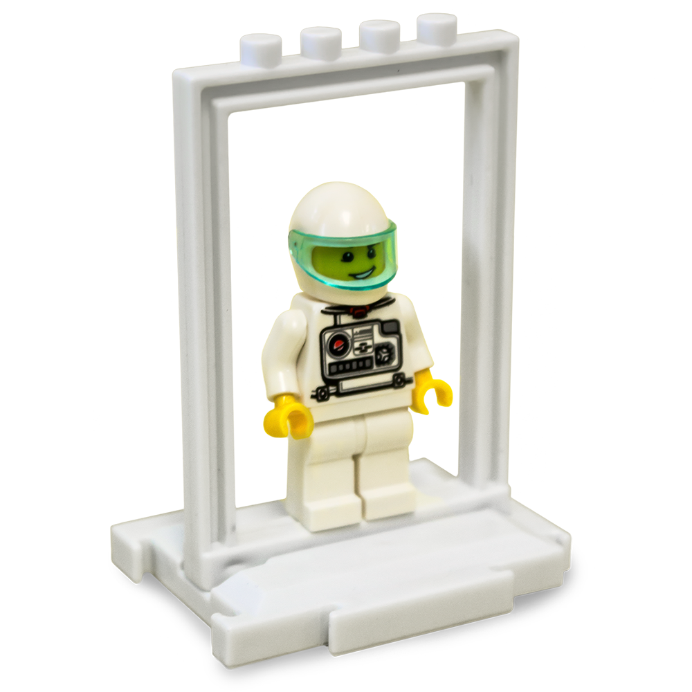 Brick Figure Frames 100-Pack for LEGO Minifigures