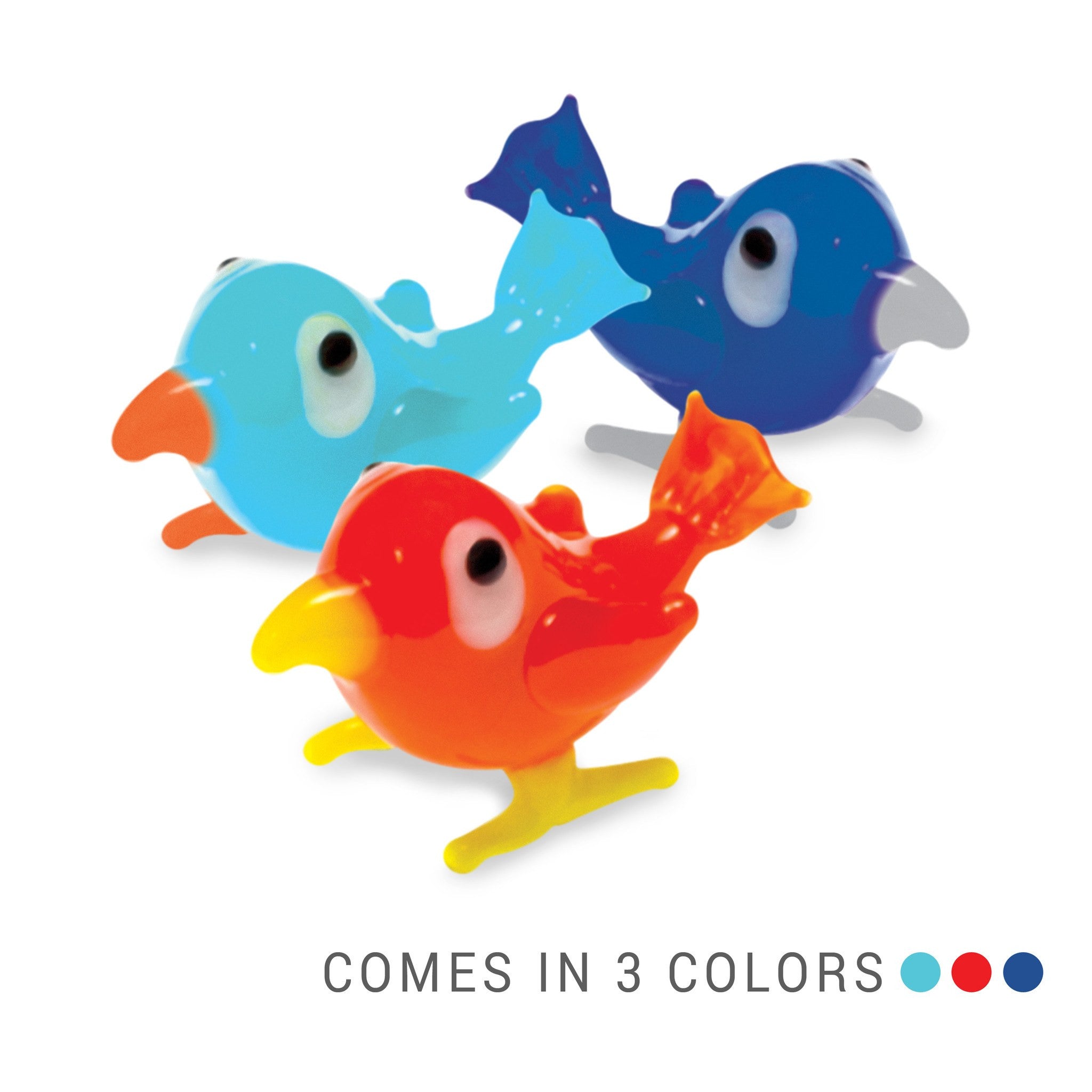 Coo the Bird (in Tynies Collector's Frame) Miniature glass figurines 