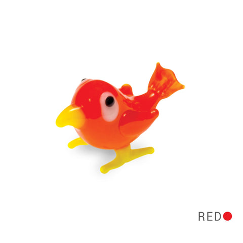 Coo the Bird (in Tynies Collector's Frame) Miniature glass figurines 