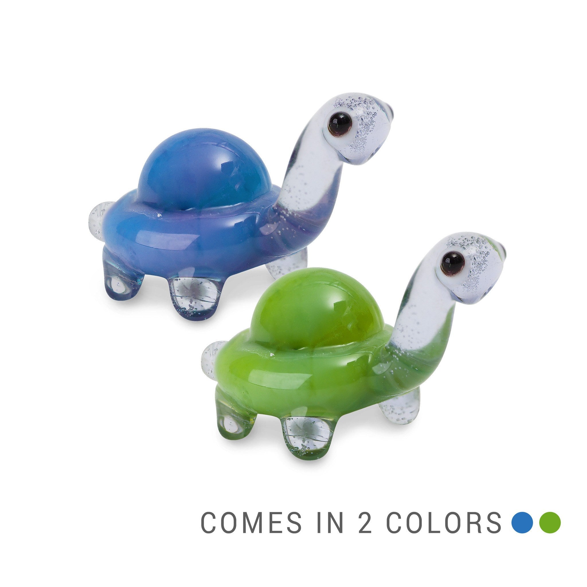 DOV the turtle (in Tynies Collector's Frame) Miniature glass figurines 