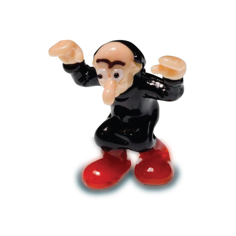 Baby Smurf Collectible Miniature Glass Figurine in Tynies Collector's Frame