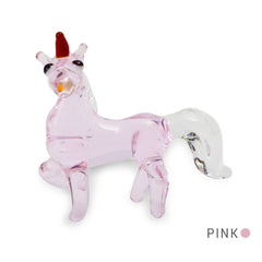 MILA the unicorn (in Tynies Collector's Frame) Miniature glass figurines 