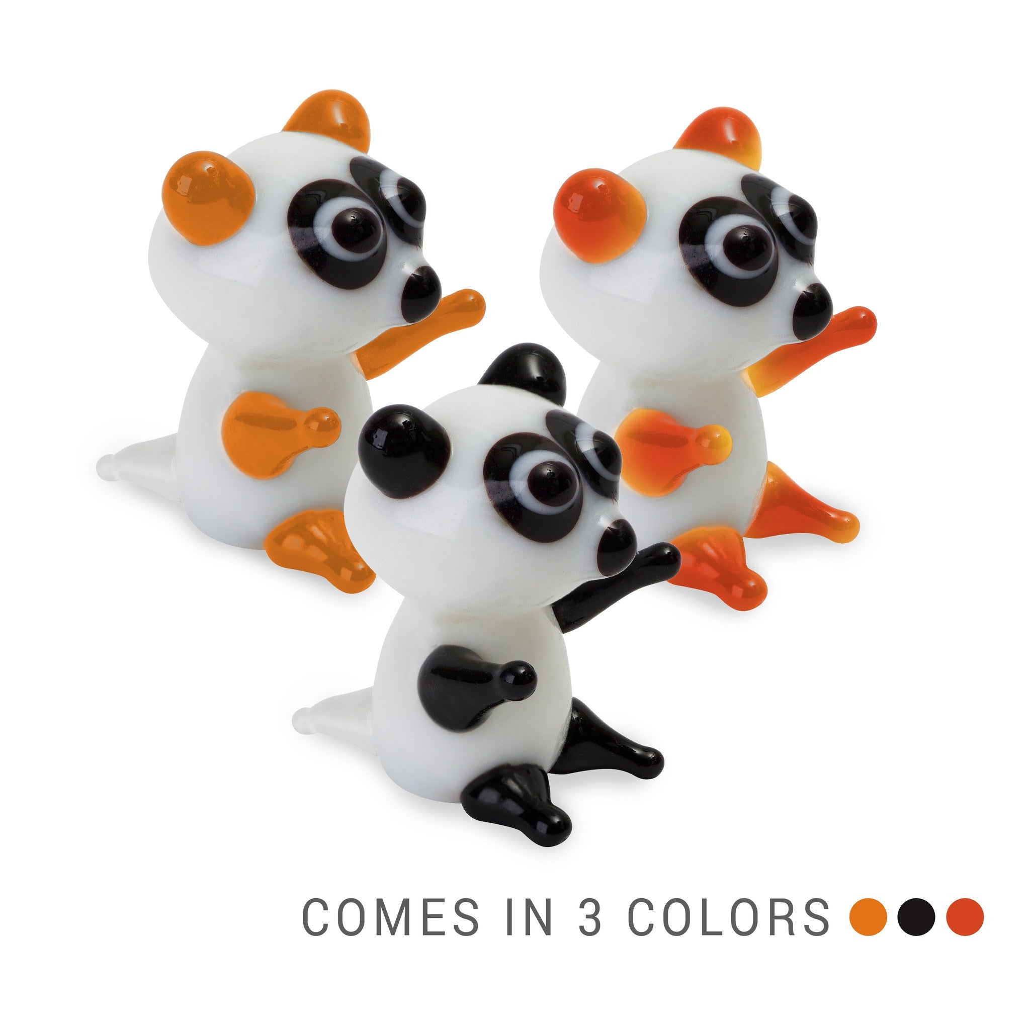 ONO the raccoon (in Tynies Collector's Frame) Miniature glass figurines 