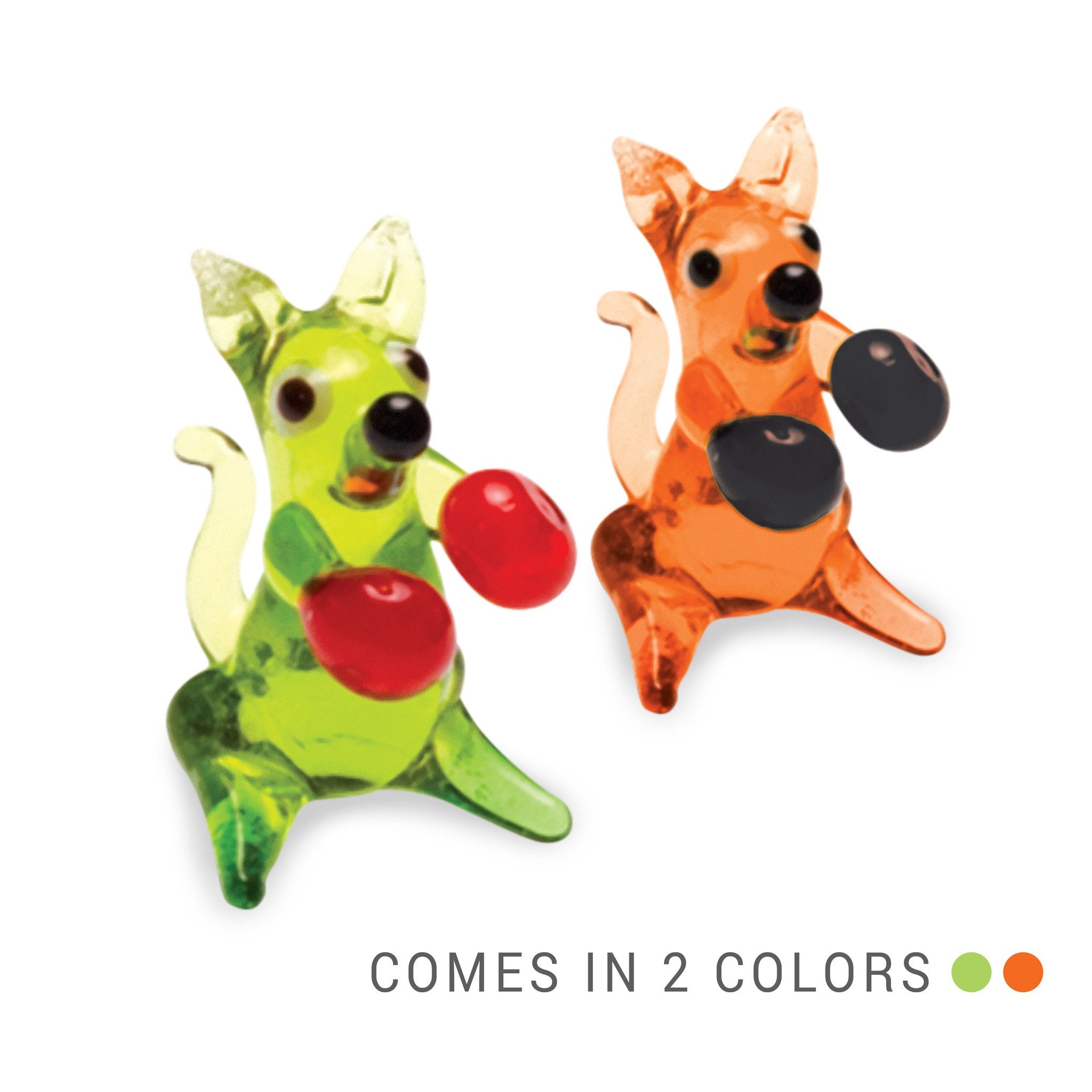  Pac the Kangaroo (in Tynies Collector's Frame) Miniature glass figurines 