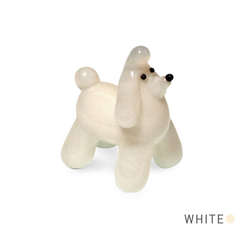 Kit the Akita Dog Collectible Miniature Glass Figurine in Tynies Collector's Frame