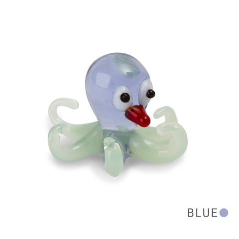 POP the octopus (in Tynies Collector's Frame) Miniature glass figurines 