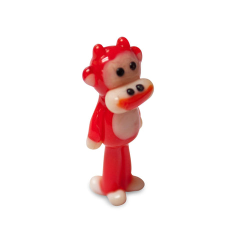 Baby Smurf Collectible Miniature Glass Figurine in Tynies Collector's Frame
