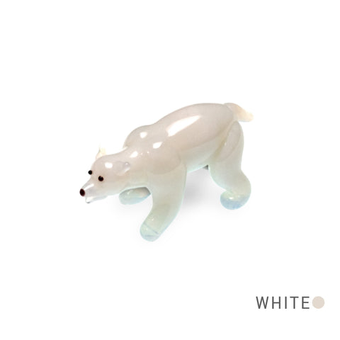 Snow the Polar Bear (in Tynies Collector's Frame) Miniature glass figurines 