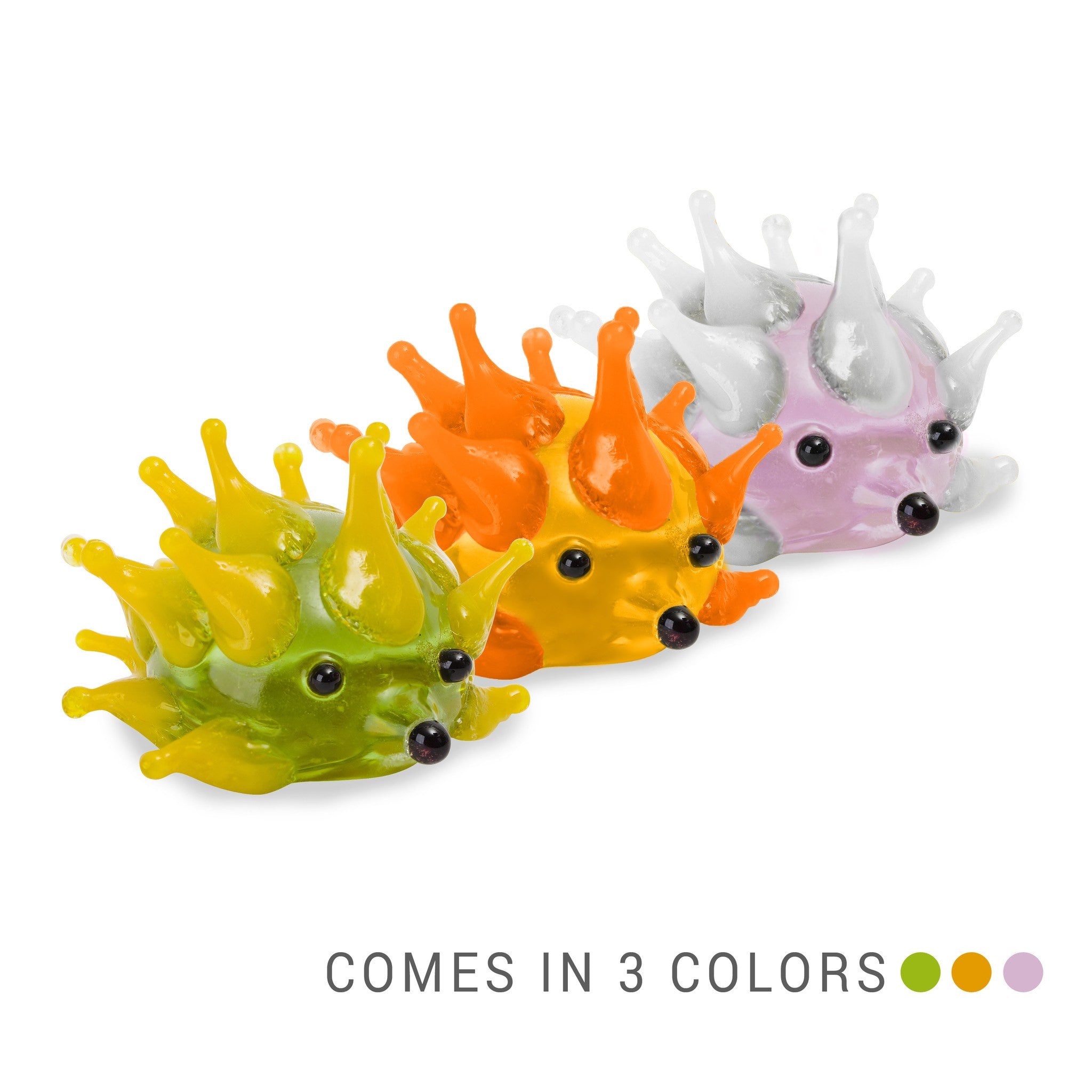 TIC the porcupine (in Tynies Collector's Frame) Miniature glass figurines 