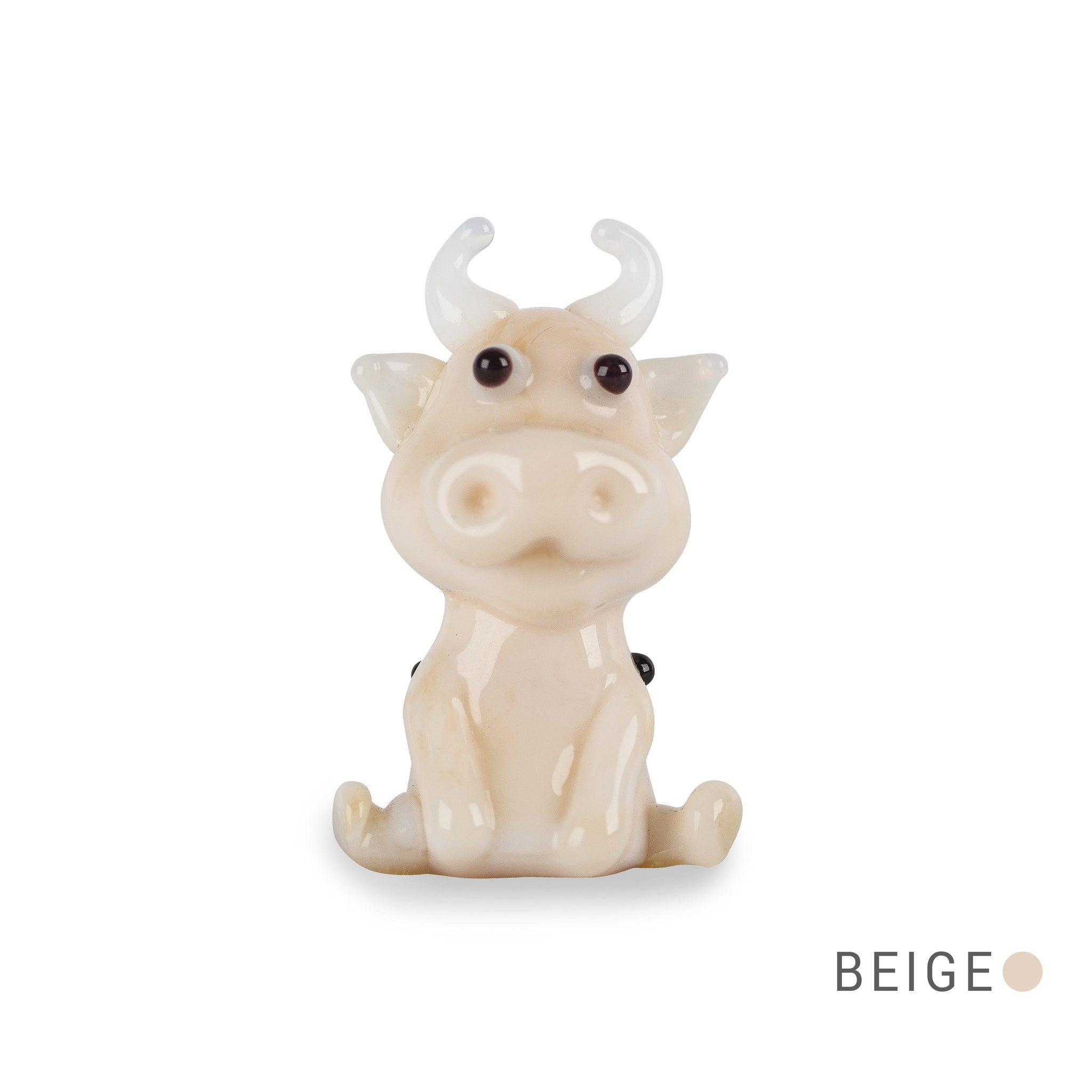 TIKO the cow (in Tynies Collector's Frame) Miniature glass figurines 