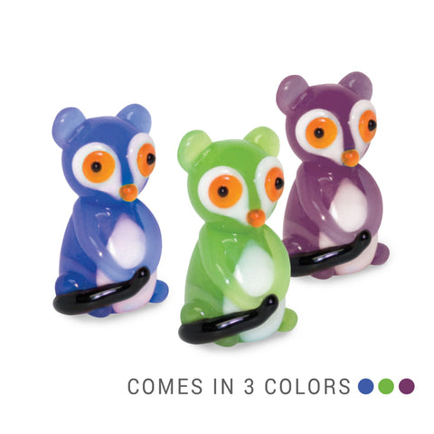 Tiny the Tarsier (in Tynies Collector's Frame) Miniature glass figurines 