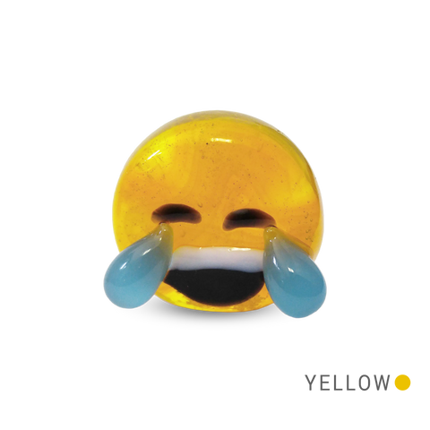 LOL the Laugh Out Loud Emoji (in Tynies Collector's Frame) Miniature glass figurines 