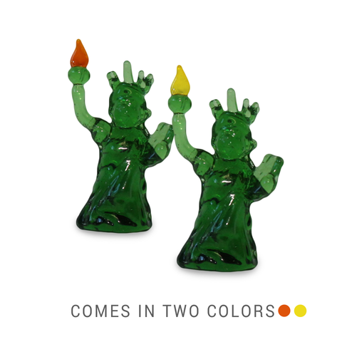 LADY the Statue of Liberty (in Tynies Collector's Frame) Miniature glass figurines 