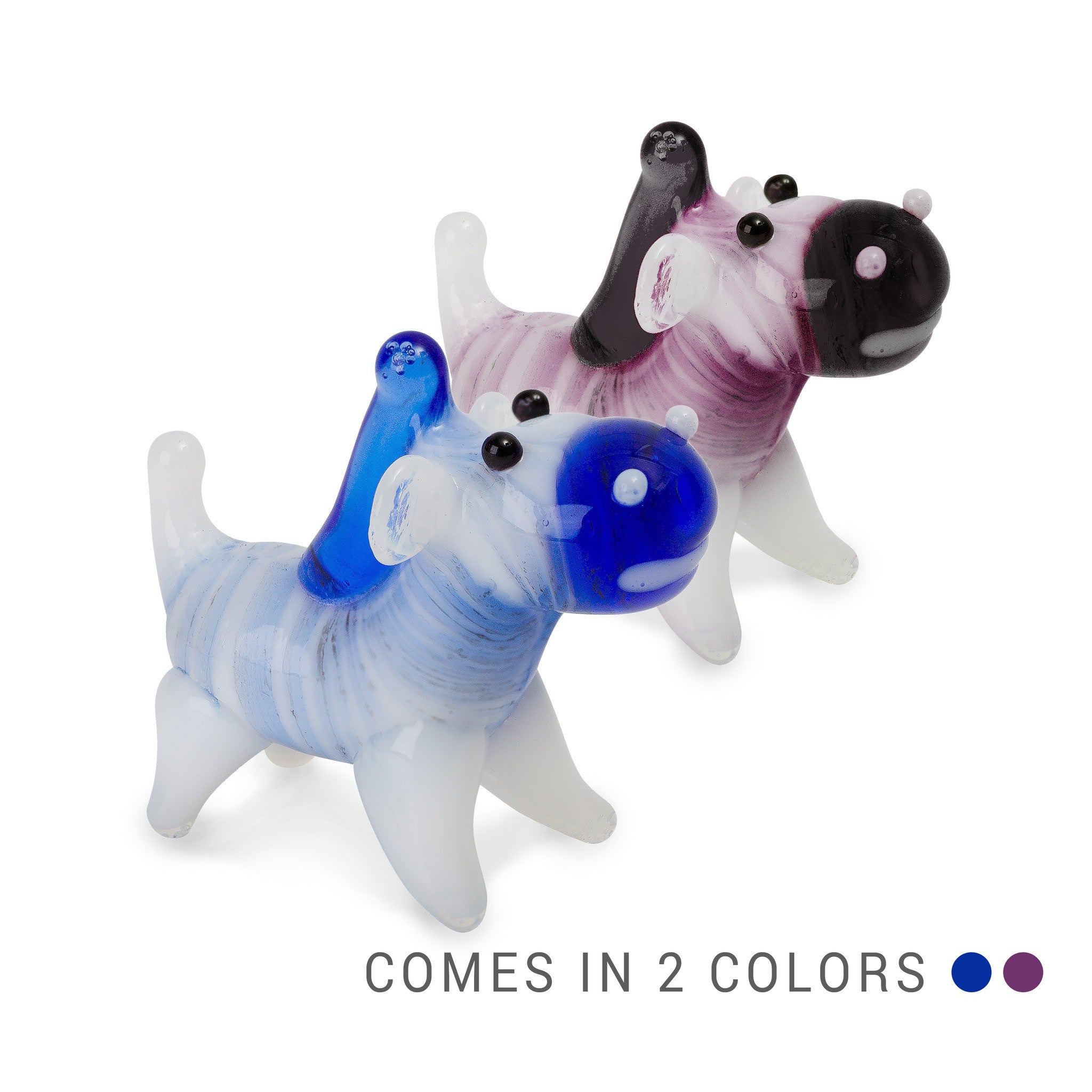 ZEB the Zebra (in Tynies Collector's Frame)  Miniature glass figurines 